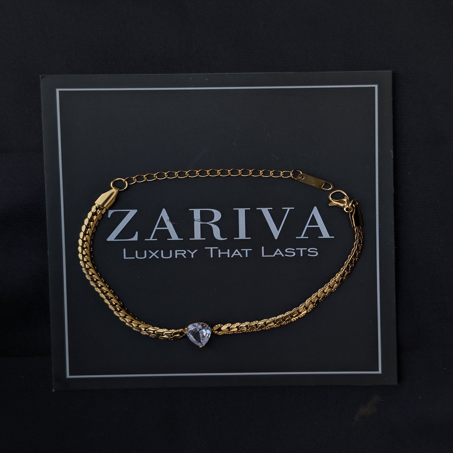 ✨Radiant White Stone Bracelet✨