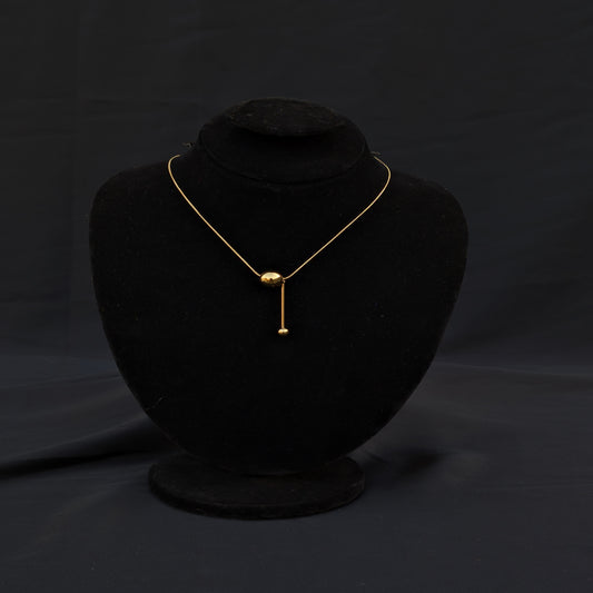 ✨Branded Golden Stainless Steel Ball Necklace✨