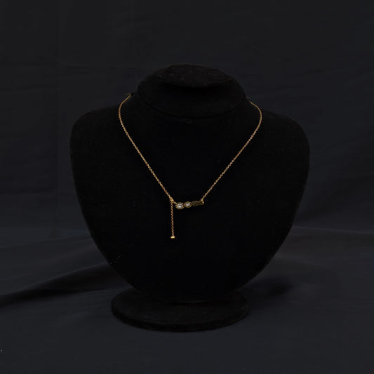 ✨Stainless Steel Roman White Stones Necklace✨