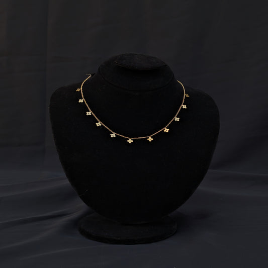 ✨Branded Golden Flower Stainless Steel Neckless✨